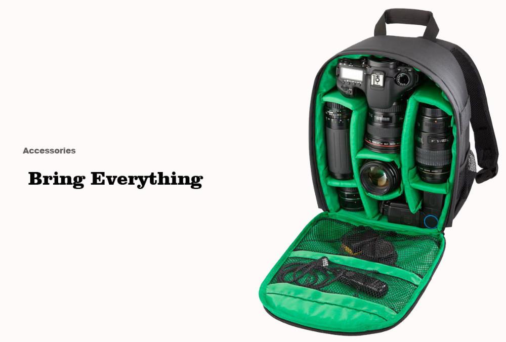 Waterproof DSLR Camera Backpack