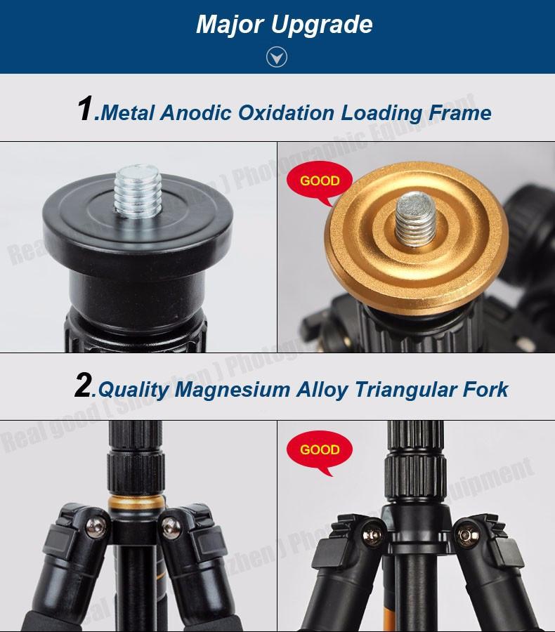 Professional Aluminum Tripod/Monopod - Max Loading 6Kg