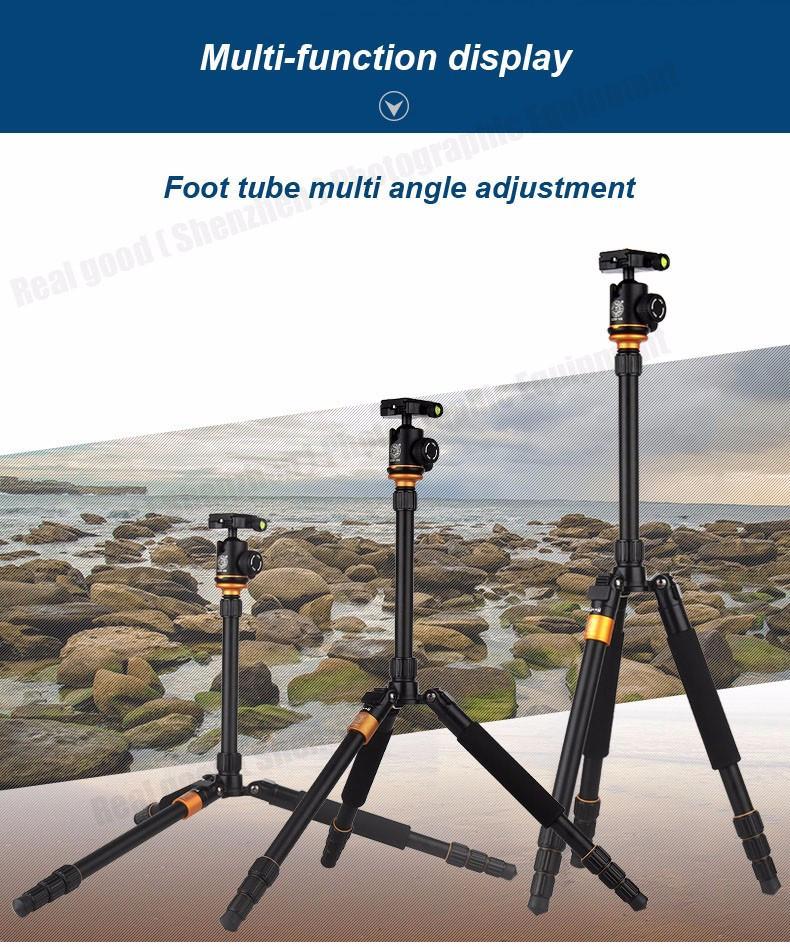 Professional Aluminum Tripod/Monopod - Max Loading 6Kg