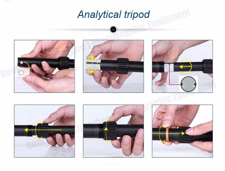Professional Aluminum Tripod/Monopod - Max Loading 6Kg