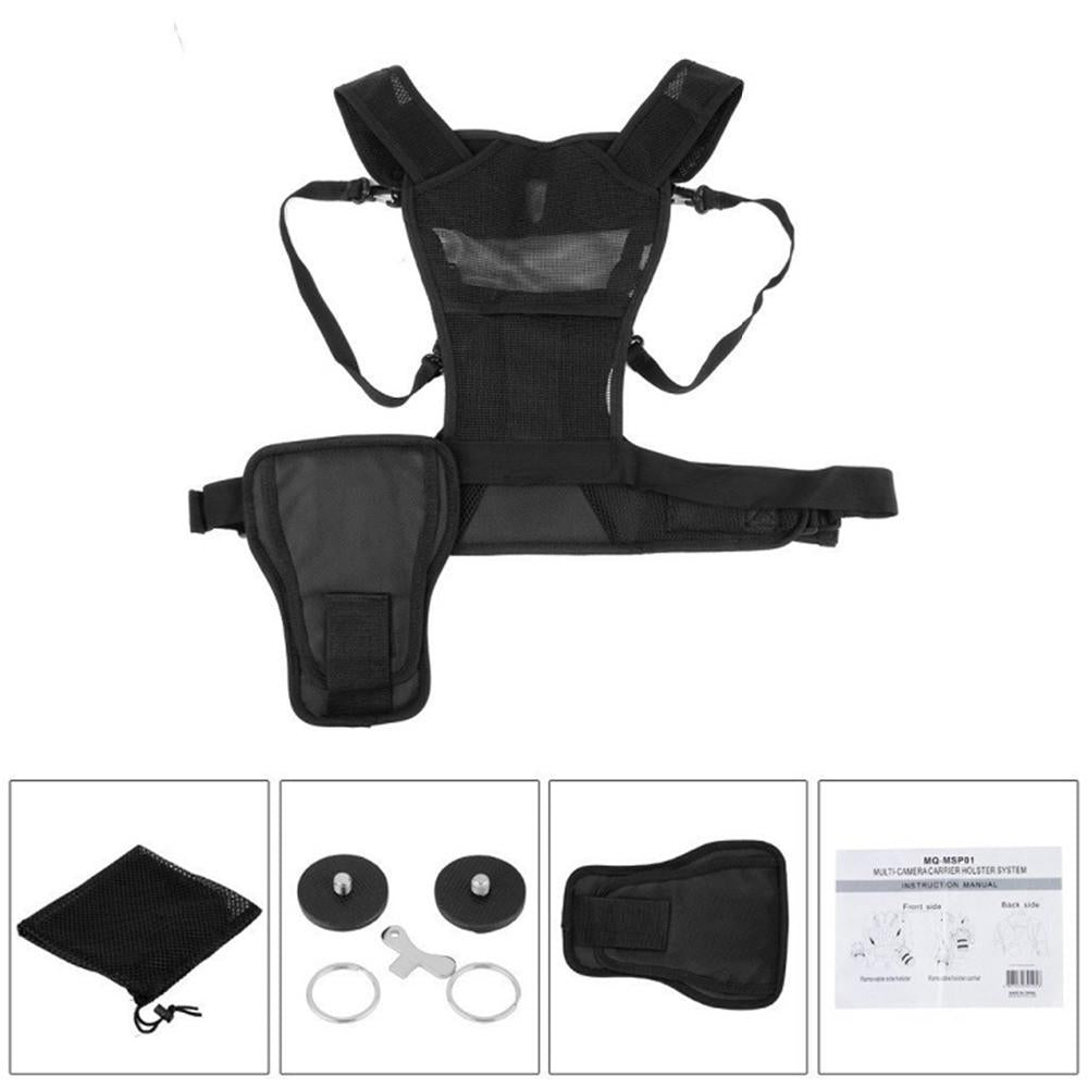 Micnova MQ-MSP01 Photographer Vest with Dual Side Holster