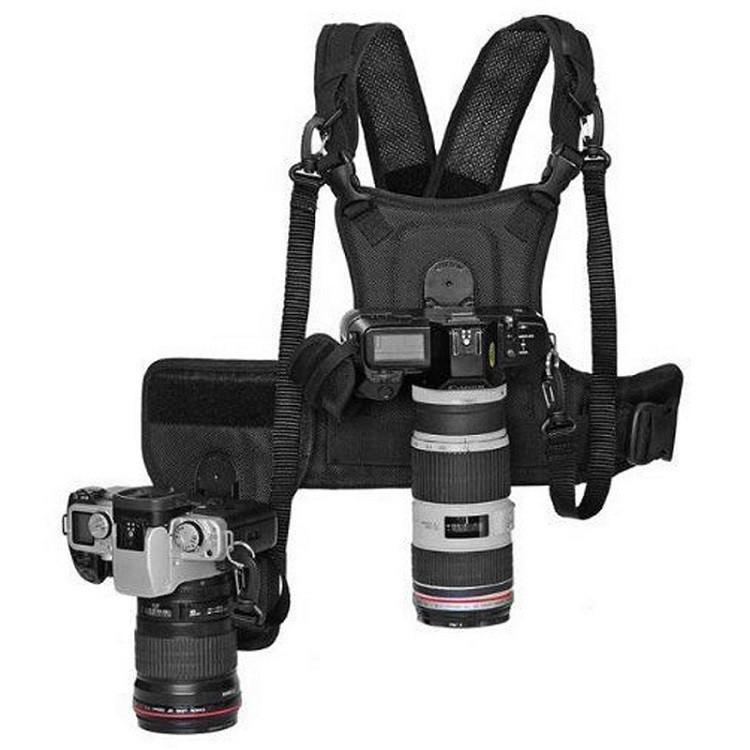 Micnova MQ-MSP01 Photographer Vest with Dual Side Holster