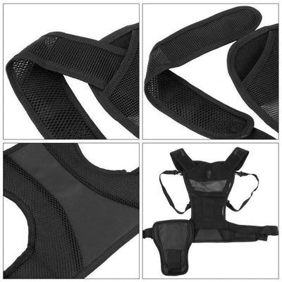 Micnova MQ-MSP01 Photographer Vest with Dual Side Holster