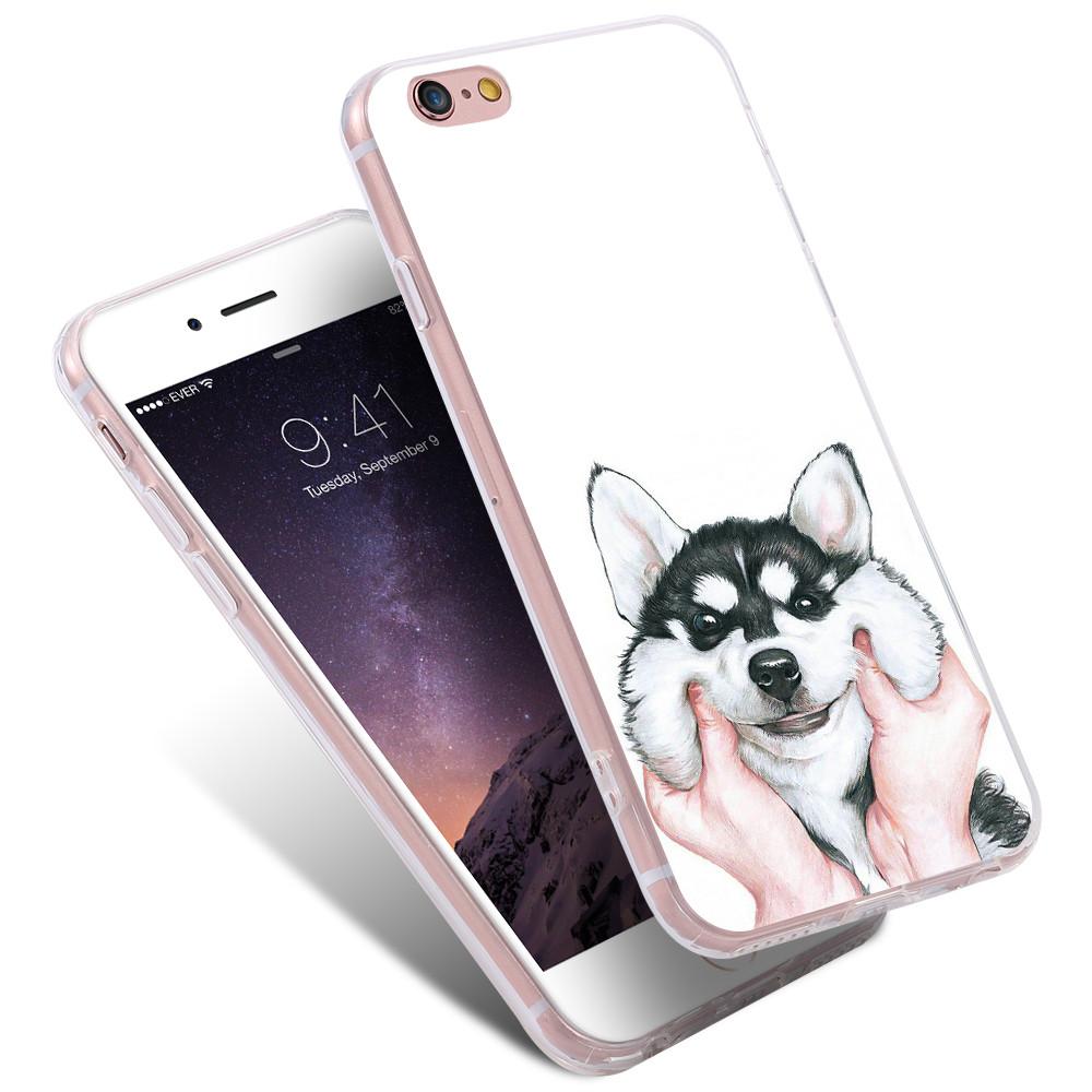 Super Cute Cartoon Case For iPhone 6 6S Plus 5S SE  Samsung Galaxy S6/Edge/Plus S7/Edge Note 4 5 A5 A7