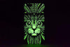 Glow-In-The-Dark Animals Pattern Hard Back Phone Case For iPhone se 5s 6 6s