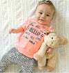 T-shirt pants baby clothing sets