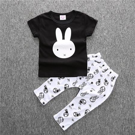 T-shirt pants baby clothing sets