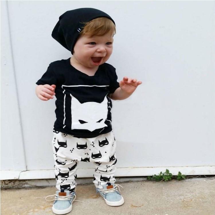 T-shirt pants baby clothing sets