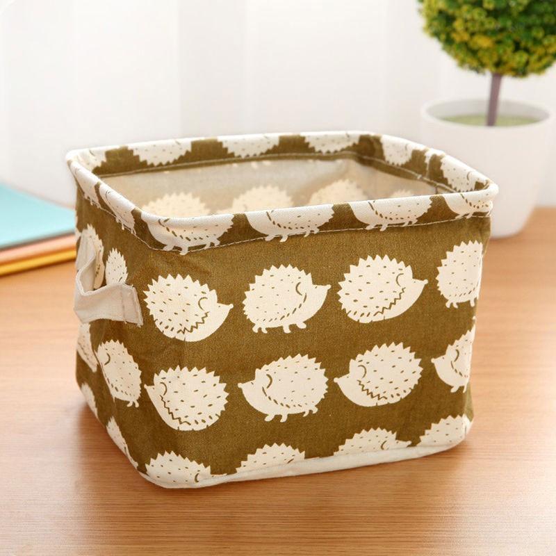 Cute Linen Storage Box Holder