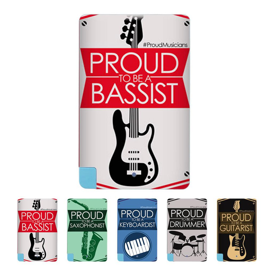 Musical Instruments 5600mAh Credit Card Mobile Power Bank - SALE + FREE SHIPPING
