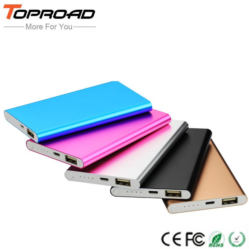 Ultra Slim Power Bank 4000mAh External Mobile Battery Charger