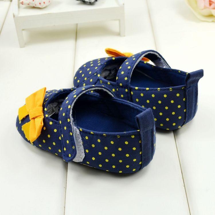 Baby Girl Soft Blue Mary Jane Shoes