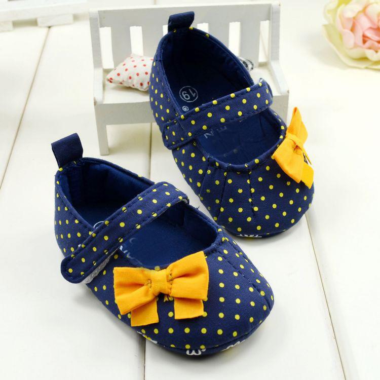 Baby Girl Soft Blue Mary Jane Shoes