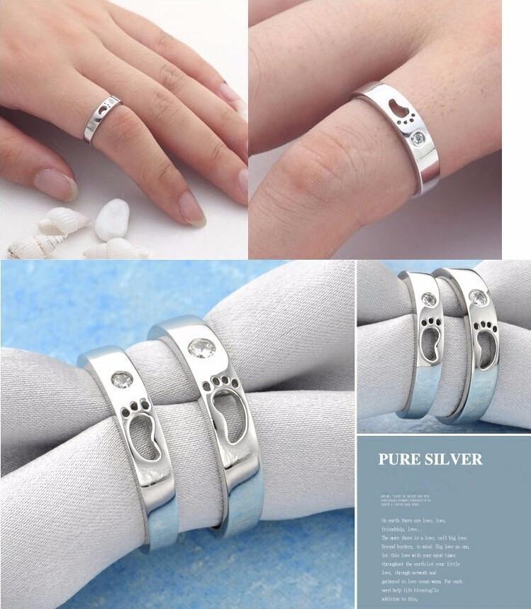 Baby Footprint Ring