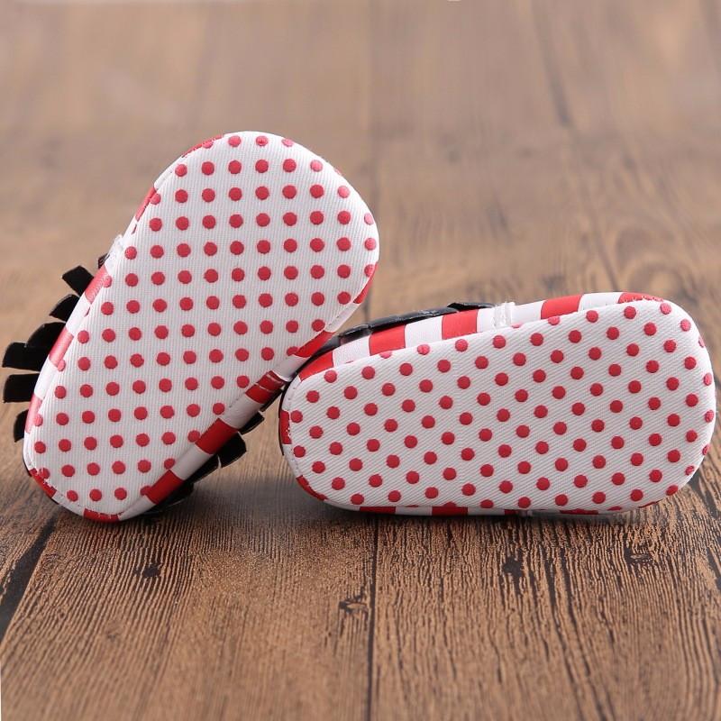 USA Flag Baby Moccasins