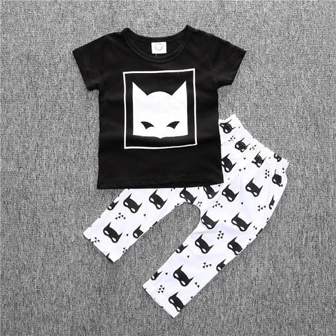 T-shirt pants baby clothing sets