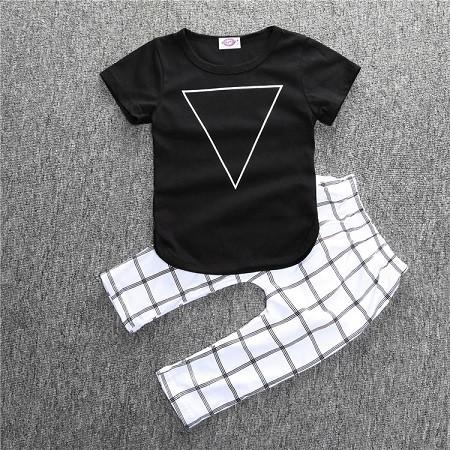 T-shirt pants baby clothing sets