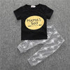 T-shirt pants baby clothing sets