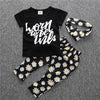 T-shirt pants baby clothing sets