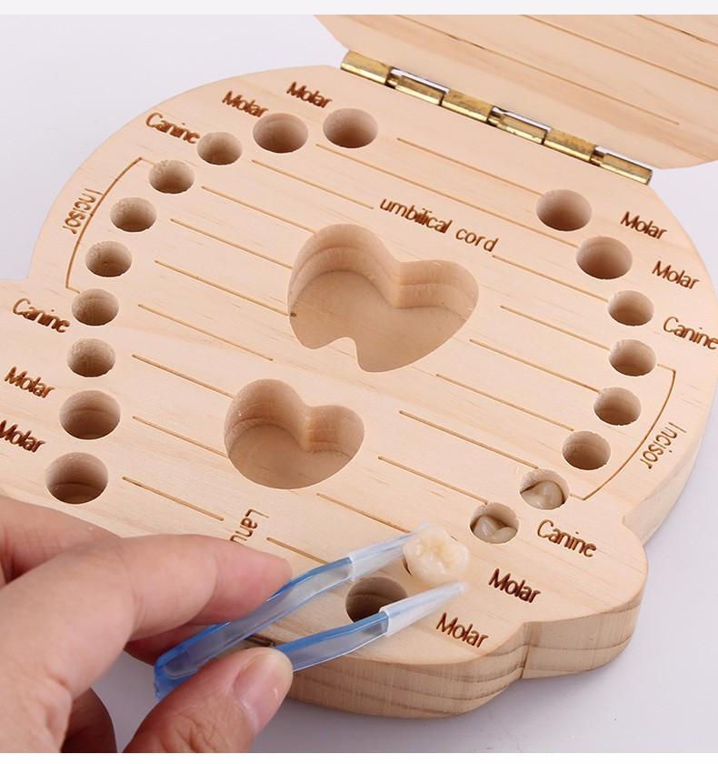 CUTE Baby Tooth Box Organizer