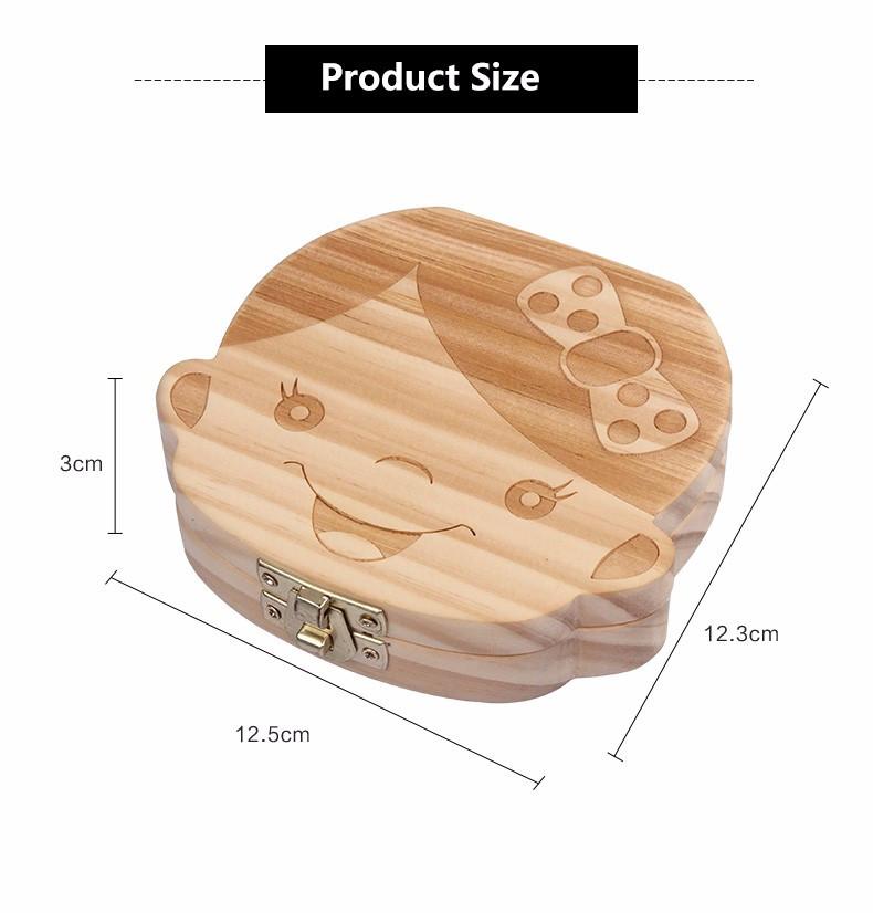 CUTE Baby Tooth Box Organizer