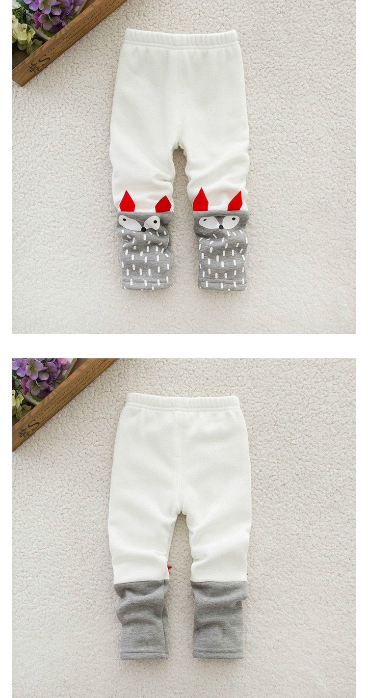 Girls Fox Sweater & Leggings