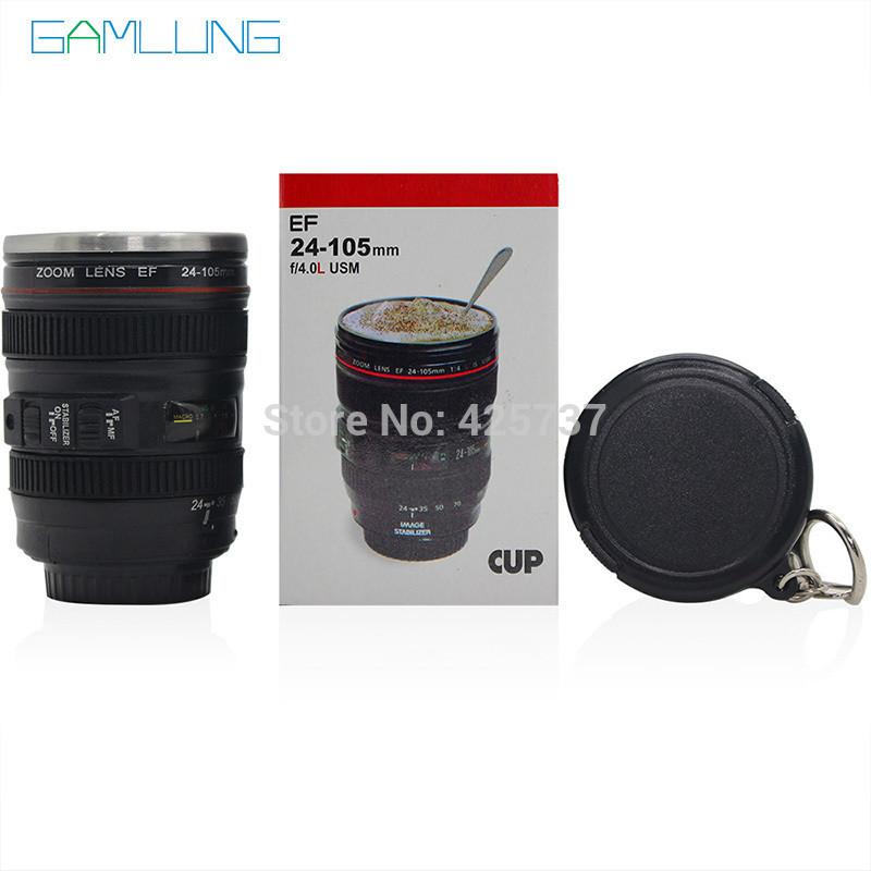 60ml  24-105mm Camera Lens Keychain Mug