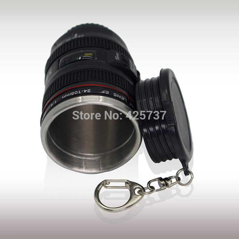 60ml  24-105mm Camera Lens Keychain Mug