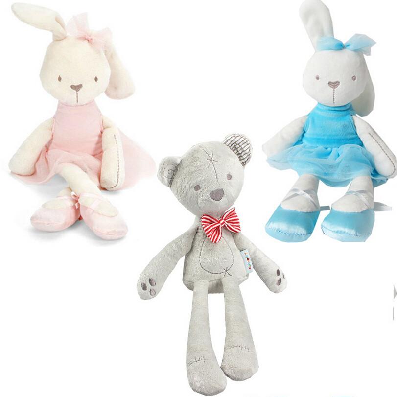 35cm Rabbit& Bear Soft Plush Toy