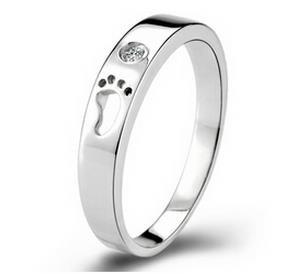 Baby Footprint Ring