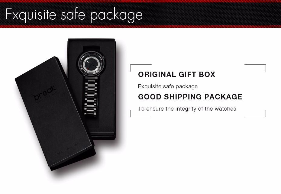 Break Original Luxury Quartz Camera Lens Watch