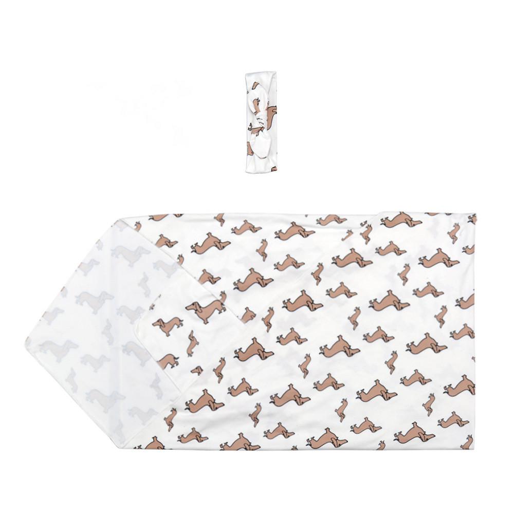 Baby Swaddling Blankets & Headbands