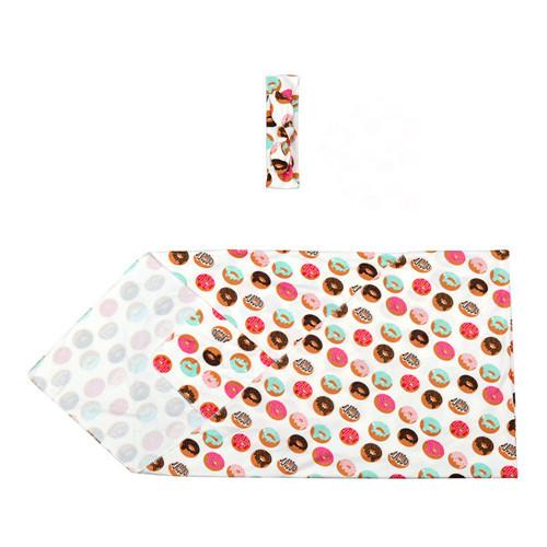 Baby Swaddling Blankets & Headbands