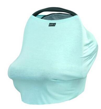 Solid Color Baby Car Seat Cover Canopy and Nursing Cover
