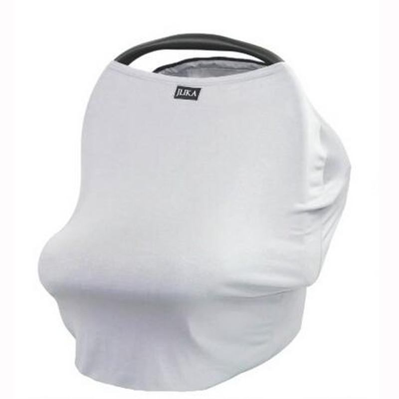 Solid Color Baby Car Seat Cover Canopy and Nursing Cover