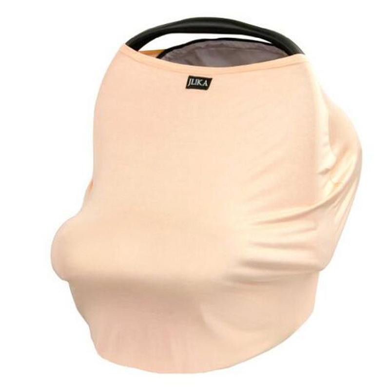 Solid Color Baby Car Seat Cover Canopy and Nursing Cover