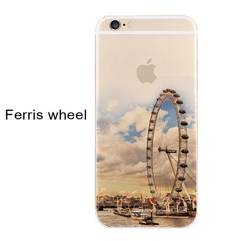 Landscape Phone Cover For Iphone 5s SE 6 6s Plus 7 7Plus