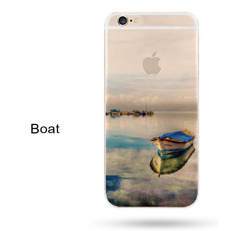 Landscape Phone Cover For Iphone 5s SE 6 6s Plus 7 7Plus