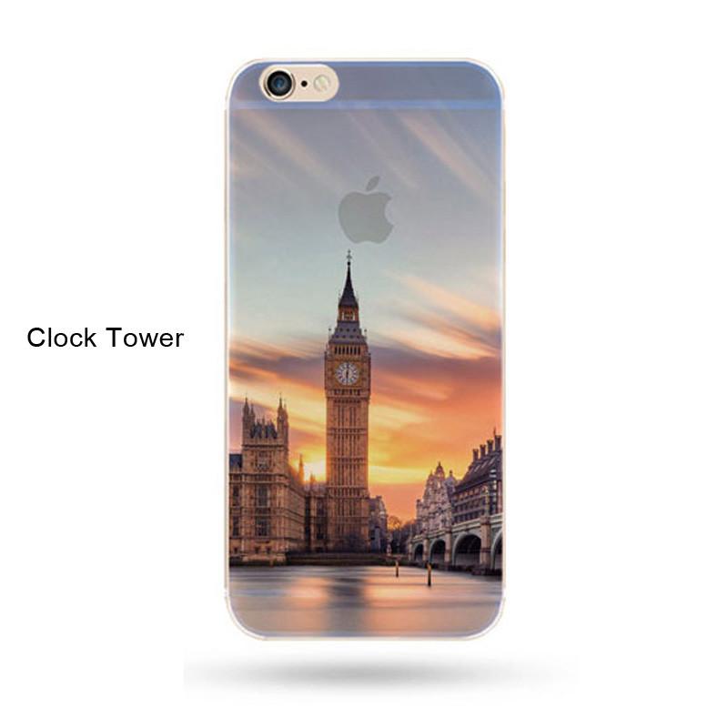 Landscape Phone Cover For Iphone 5s SE 6 6s Plus 7 7Plus