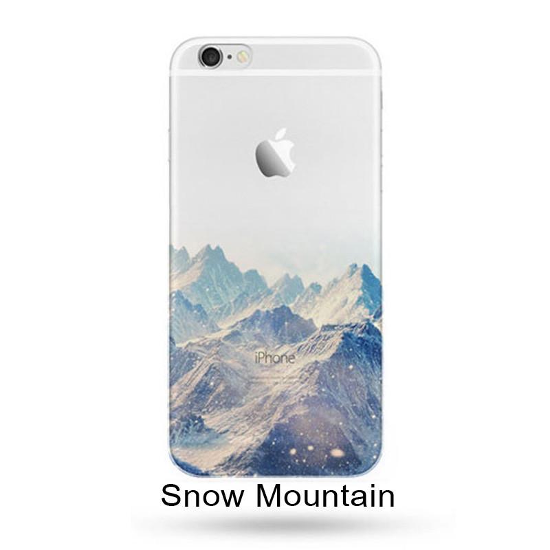 Landscape Phone Cover For Iphone 5s SE 6 6s Plus 7 7Plus