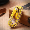 3ft/6ft Nylon Braided Micro USB Cable For Samsung Galaxy Cell phones