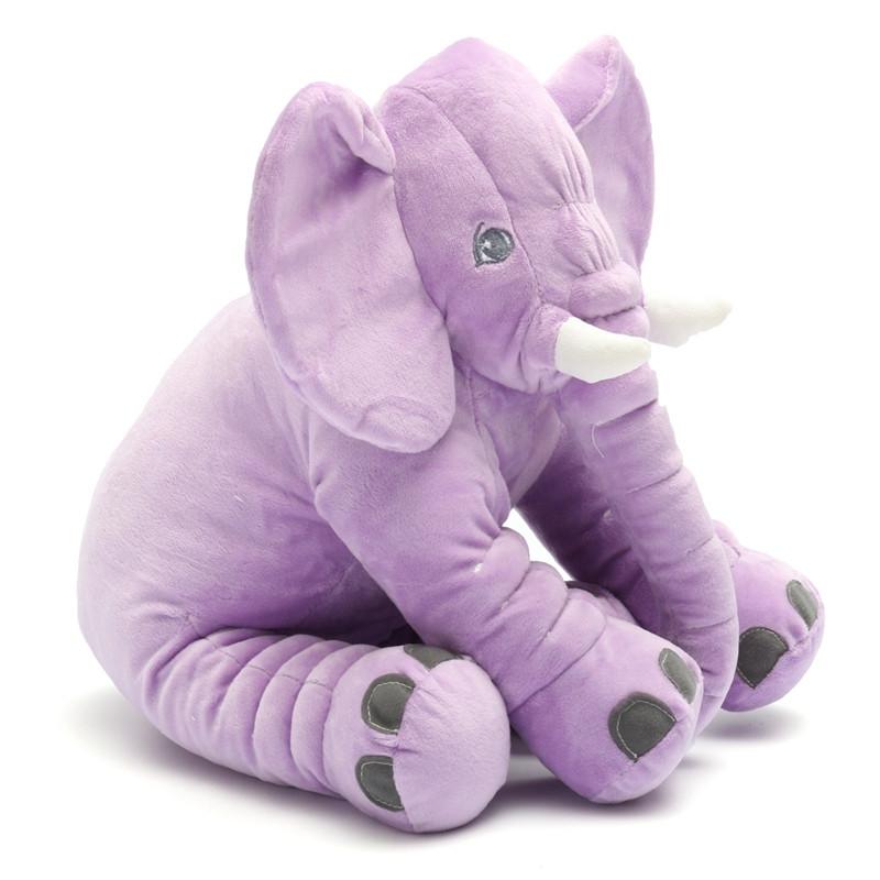 Soft Baby Elephant Plush Pillow