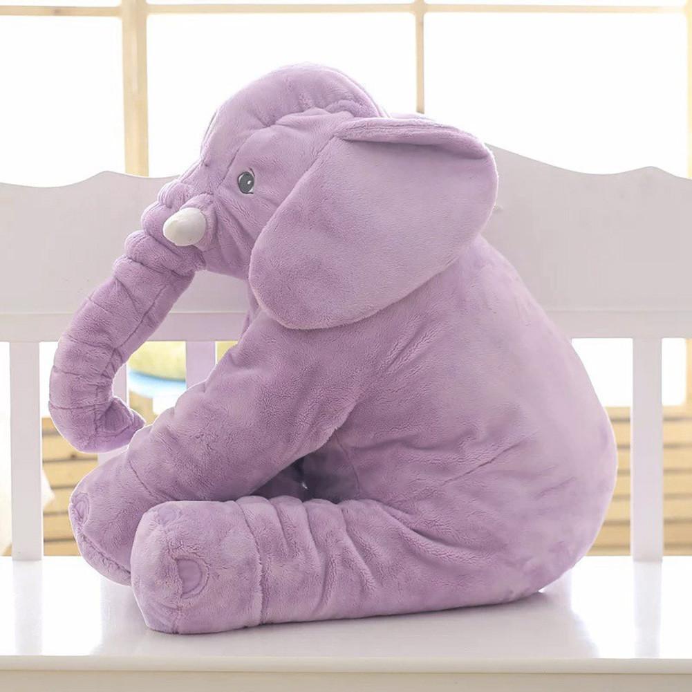 Soft Baby Elephant Plush Pillow