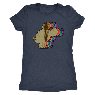 Men's & Ladies Triblend Mickey Head Shirt