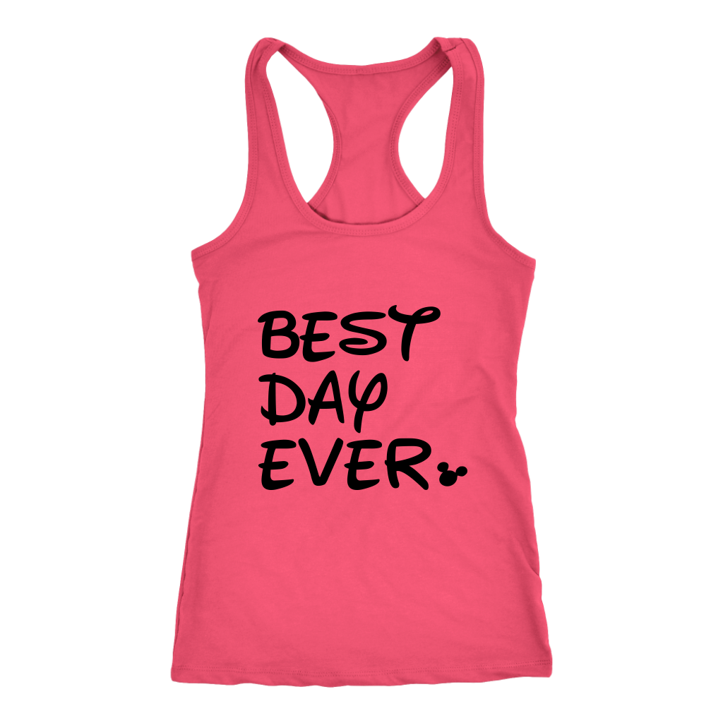 Best. Day. Ever! Disney inspired Ladies Tank