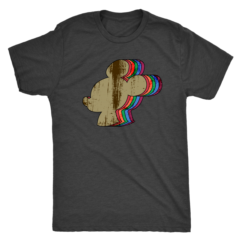 Men's & Ladies Triblend Mickey Head Shirt