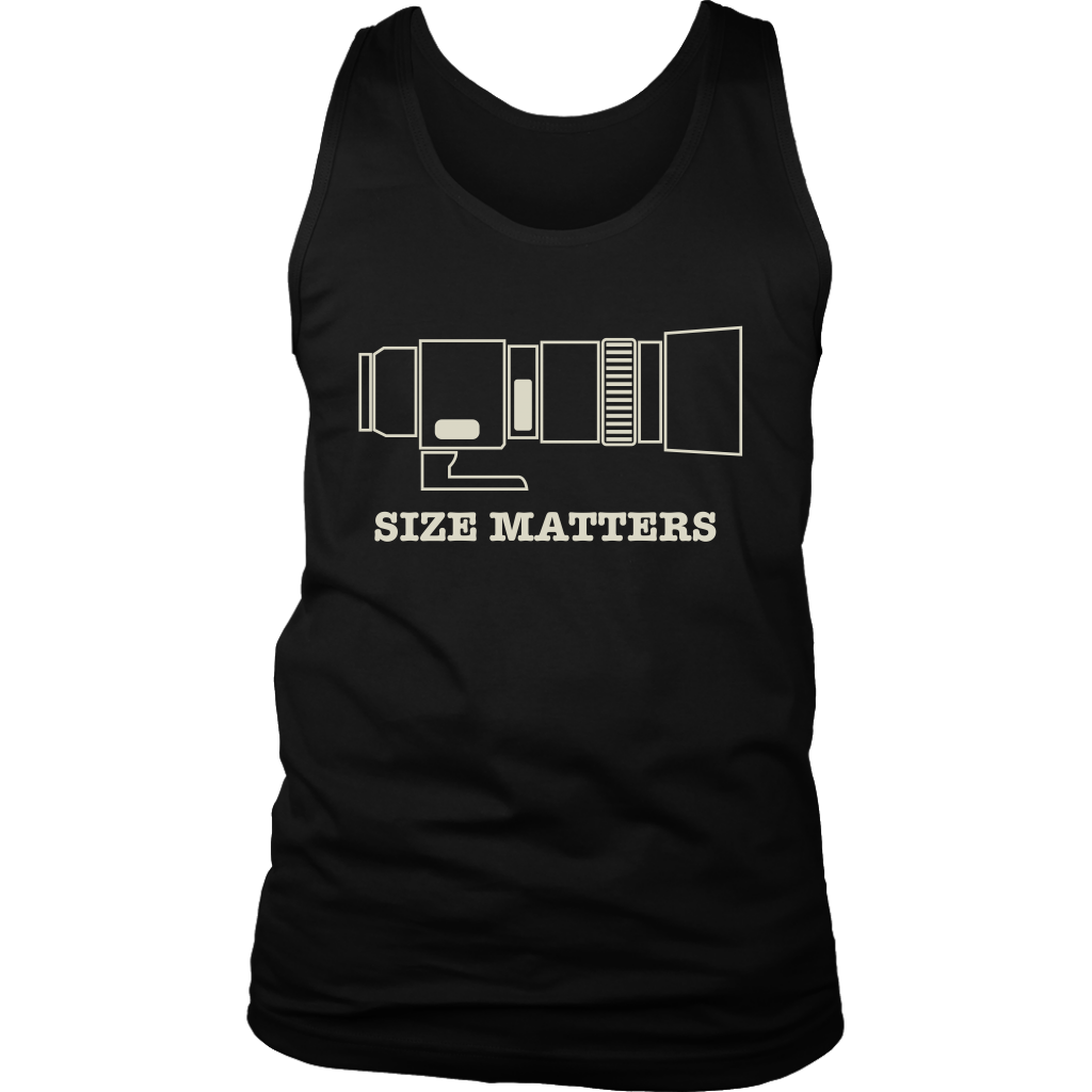SIZE MATTERS MEN'S TANK TOP