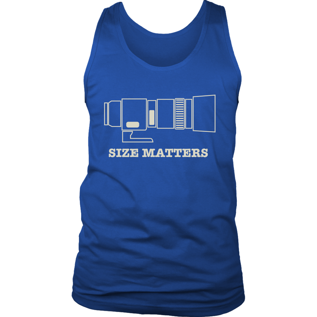 SIZE MATTERS MEN'S TANK TOP