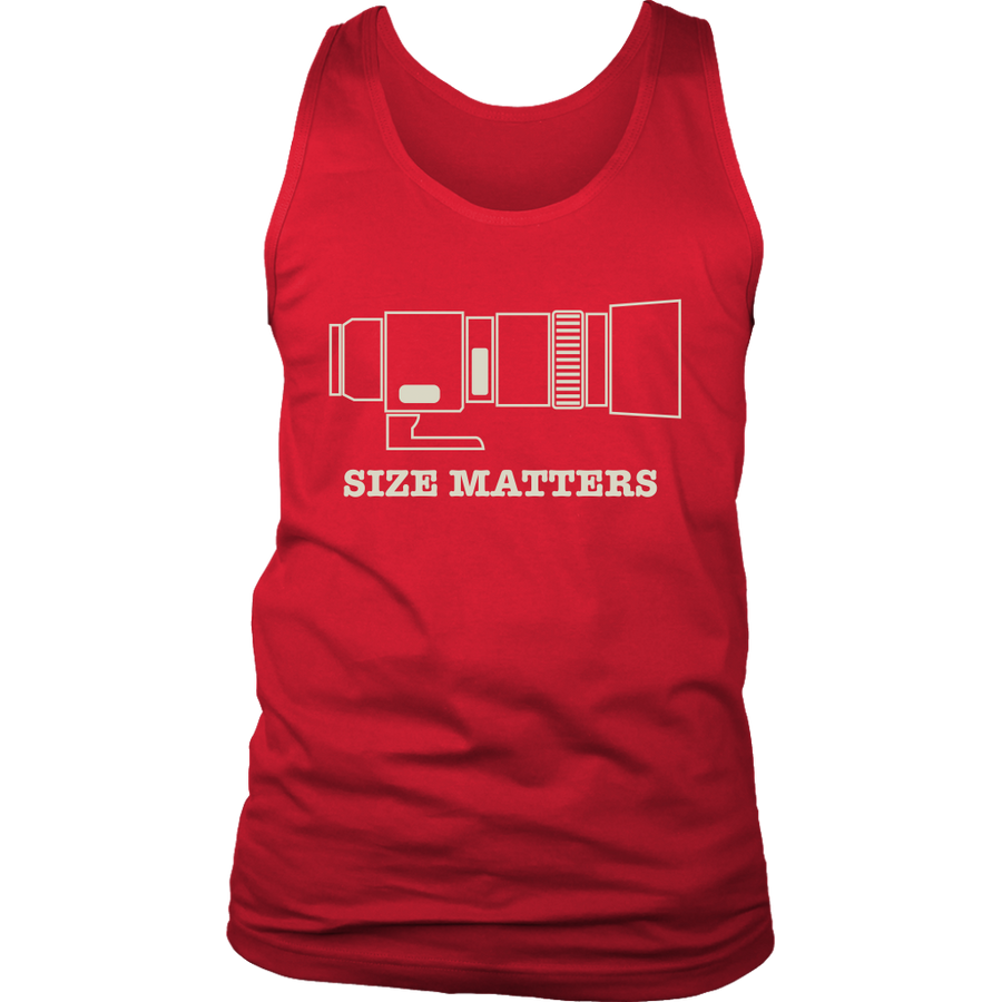 SIZE MATTERS MEN'S TANK TOP