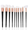 10pc Unicorn Maekup Brushes